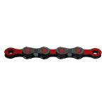 KMC DLC12 Waxed kett | 12-speed | Black - Red, 126