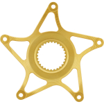 AbsoluteBlack E-BIKE Bosch Gen 4 Super Steel spider | 53mm ketiliin | DM | Gold