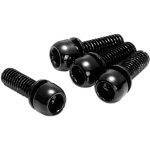 Reverse Components  piduriketasi poldid | Must | 4 tk | 4 tk