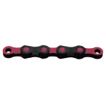 KMC DLC12 Waxed kett | 12-speed | Black - Pink, 126