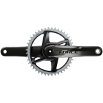 SRAM Force 1 AXS DUB v&auml;ndad | 40T, 1x12-k&auml;iguline (must/h&otilde;bedane), 175 mm