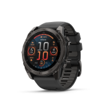 Garmin fēnix&reg; 8 Amoled Titanium - Sapphire nutikell | 51 mm | Carbon Gray - Must