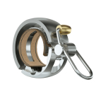 Knog Oi Luxe Small jalgrattakell | 22.2 mm | Silver