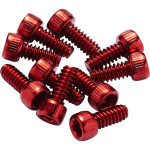 Reverse Components Steel Medium 11 mm kruvid Escape Pro, Black One, Base pedaalidele | Punane