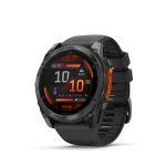 Garmin fēnix&reg; 8 Amoled nutikell | 51 mm | Slate Gray - Must