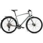 Specialized Sirrus X 3.0 EQ h&uuml;briidjalgrattad | Ashen Grey - Black Liquid Metal Reflective, S