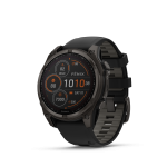 Garmin fēnix&reg; 8 Solar Titanium - Sapphire nutikell | 47 mm | Carbon Gray - Must