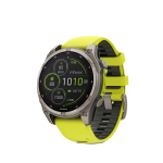 Garmin fēnix&reg; 8 Solar Titanium - Sapphire nutikell | 47 mm | Titanium - Amp Yellow