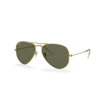 Ray-Ban Aviator Metal Large p&auml;ikeseprillid | Polarised | Arista Gold - G-15 Green