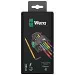 Wera 950/9 Hex-Plus Multicolour HF 1 L-v&otilde;tmete komplekt | 9 osa