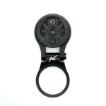 K-EDGE Garmin Stem Mount reguleeritav rattakinnitus | Black