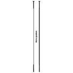Sapim CX-Ray kodar | Straight Pull | 2-2.3-0.9-2.0 mm | Black, 296 mm