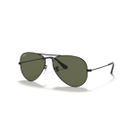 Ray-Ban Aviator Metal Large p&auml;ikeseprillid | Polarised | Black - G-15 Green