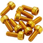 Reverse Components Alu Medium 11 mm kruvid Escape Pro, Black One, Base pedaalidele | Gold
