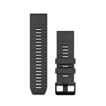 Garmin QuickFit&reg; 26 Silikoonist kellarihm | Grafiit