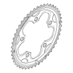 Shimano Cyclocross FC-CX50 hammasratas | 110 BCD | 2x10-speed, 46T