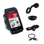 Sigma Sport ROX 11.1 Evo GPS HR jalgrattaarvuti komplekt | Valge