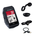 Sigma Sport ROX 11.1 Evo GPS HR jalgrattaarvuti komplekt | Must