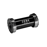 Cema keskjooks | Shimano | BB386 Evo 86,5 mm | Roostevaba teras | Must
