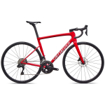 Specialized Tarmac SL8 Comp maanteeratas | Shimano 105 Di2 | Gloss Red Tint Over Silver Dust, 61