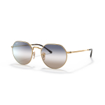 Ray-Ban Jack p&auml;ikeseprillid | Arista Gold - Clear Blue