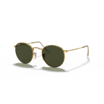 Ray-Ban Round Metal Large p&auml;ikeseprillid | Arista Gold - G-15 Green