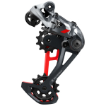 SRAM X01 Eagle tagumine k&auml;iguvahetaja | 12-k&auml;iguline | Must - Punane