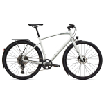 Specialized Sirrus X 3.0 EQ h&uuml;briidjalgrattad | Gloss Metallic White Silver, L