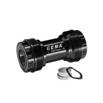 Cema keskjooks | SRAM GXP | T47 68/73 mm | Roostevaba teras | Must