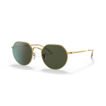 Ray-Ban Jack p&auml;ikeseprillid | Gold - Green