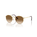 Ray-Ban Round Metal Small p&auml;ikeseprillid | Gold - Brown
