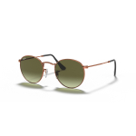 Ray-Ban Round Metal Small p&auml;ikeseprillid | Bronze Copper - Green Gradient