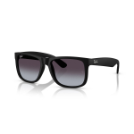 Ray-Ban Justin Classic p&auml;ikeseprillid | Rubber Black - Dark Grey