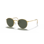 Ray-Ban Round Metal Small p&auml;ikeseprillid | Gold - G-15 Green