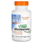 Vegan Gl&uuml;koosamiin koos GreenGrowniga, 750mg - 180 taimset kapslit - Doctor's Best