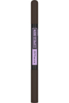 MAYBELLINE Express Brow Satin Duo kahe otsaga kulmupliiats nr 05 must pruun 1 tk