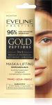 EVELINE Gold Peptides 3-in-1 noorendav t&otilde;stev mask n&auml;ole, kaelale ja dekolteele 8 ml