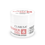 CLARESA Rubber Gel Geel k&uuml;&uuml;nte ehitamiseks ja pikendamiseks 06 - 45 g