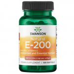 Natural E-200 - Vitamiinid - 200 R&Uuml; - 134,2 mg - N100 - Swanson