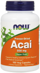 Acai, 500mg - 100 vcaps - NOW Foods