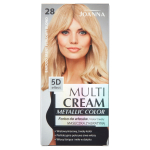 JOANNA Multi Cream Metallic v&auml;rv Juuksev&auml;rv nr. 28 V&auml;ga hele p&auml;rlblond.