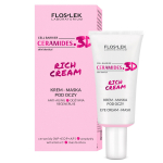 FLOSLEK KERAMIIDID. 3D RICH CREAM Anti-aging silmakreem-mask toidab ja taastab 30 ml.