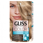Schwarzkopf Gliss Color Care & Moisture juuksev&auml;rv 9-16 &uuml;lihele k&uuml;lmblond 1op.