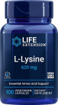 L-l&uuml;siin, 620 mg &ndash; 100 kapslit &ndash; Life Extension