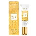 Dermika Luxury Gold 24K Total Benefit luksuslik silma&uuml;mbruskreem &ndash; nooruse essents p&auml;evaks ja &ouml;&ouml;ks 15ml