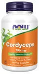 Cordyceps, 750 mg &ndash; 90 taimekapslit &ndash; NOW Foods