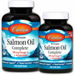 Norwegian Salmon Oil Complete - 120 + 60 softgels - Carlson Labs