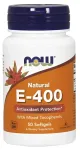 Vitamin E-400 - Natural (Mixed Tocopherols) - 50 softgels - NOW Foods