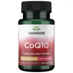 CoQ10 - k&otilde;rge potentsiaaliga - koens&uuml;&uuml;m - 100 mg - N100 - Swanson