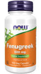 Fenugreek, 500mg - 100 vcaps - NOW Foods